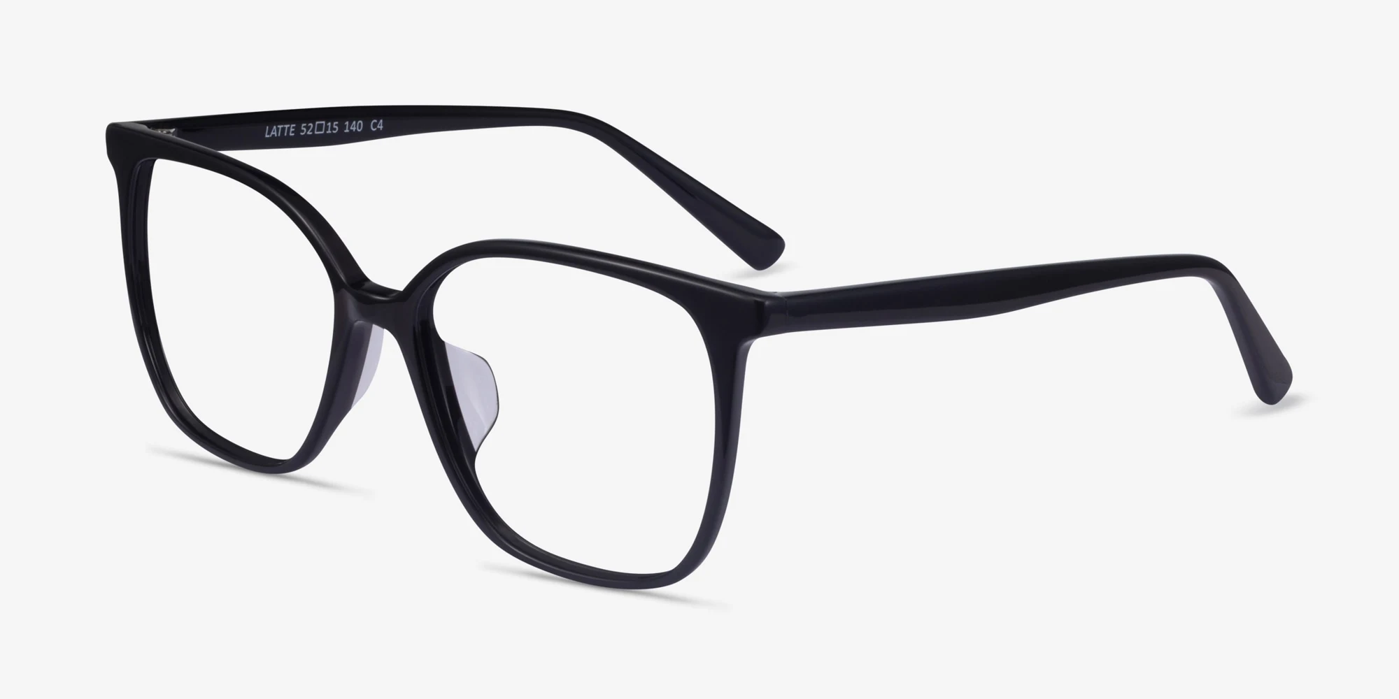 EyeBuyDirect Latte 22749 — Three-quarter view